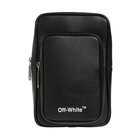 Off White, Shoulder Bags Zwart, Heren, Maat:ONE Size