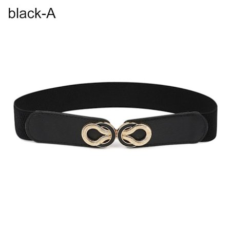 Joustavat vyöt vyötärönauha MUSTA A A
