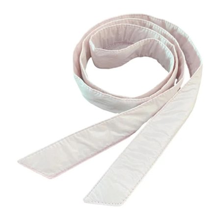 Polstret dunjakke til damer, erstatningsbælte, damebælte, dame 180 cm taljebånd beige