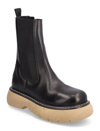 Warrior Bootie Shoes Chelsea Boots Svart Steve Madden*Betinget Tilbud