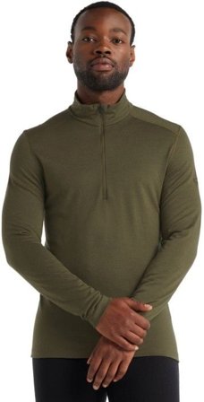 Icebreaker 200 Oasis LS Half Zip aluspaita, Loden