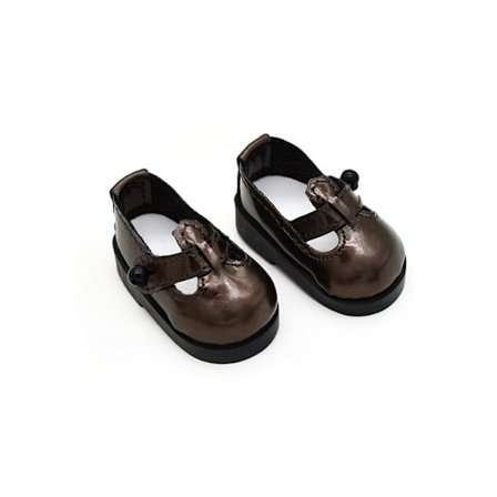 Dukkesko Lædersko BRUN