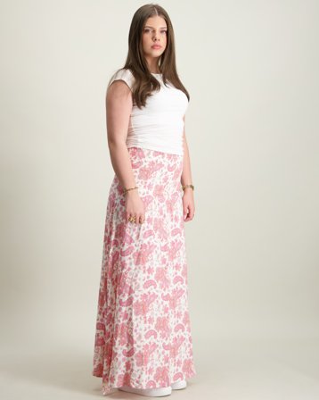 LMTD NLFZANDY MAXI SKIRT Rosa Kjolar Tjej - Kids Brand Store