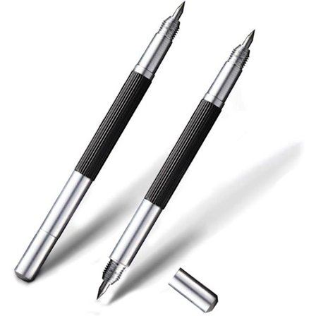 Kaksipäinen volframikarbidikärkinen raaputin, Versio Kaksipäinen Eng