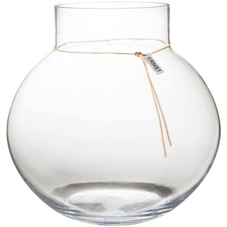 Ernst Glasvas Rund Ø30 x H 29 | Inredning > Vaser & Krukor > Vas | Bagaren och Kocken
