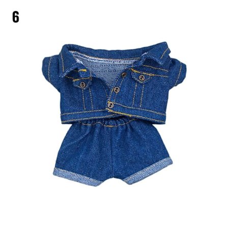 10 cm Dockkläder Modejacka i bomull 6 6