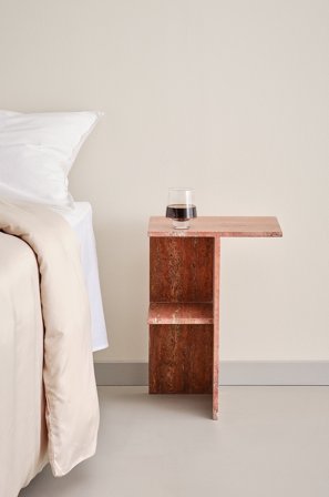 Jotex - Nattbord Venstre Rød - MELETO - Kjøp Nattbord hos Jotex