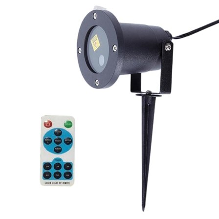 Udendørs laserprojektor julelandskab fe laserlys stjerneshow Xmas Fg