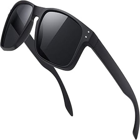 Polariserede solbriller til mænd og kvinder Retro Firkantet Fiskeri Kørsel UV-beskyttelse