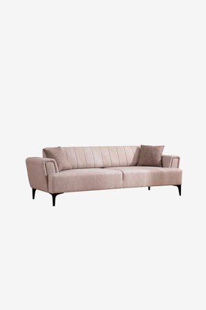 Hanah Home - 3-sæders sovesofa Hamlet - Beige - Sovesofaer - Fra Homeroom