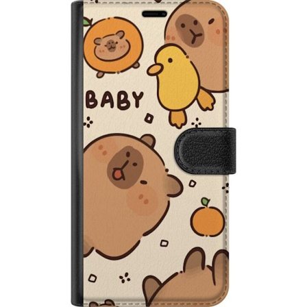 Samsung Galaxy A56 Lommeboketui Kawaii Baby Kapibara