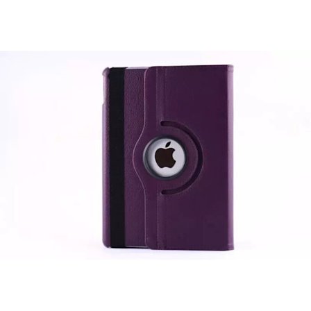 Stilrent fodral för iPad Air 13 2024/2025 Lila Roterande Läder Litchi Textur