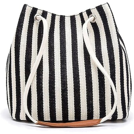 Naisten kangas kesäkassi pienet keskikokoiset rantakassi olkalaukku päivittäinen työlaukku