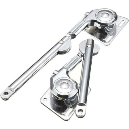 Sæt med 2 dørhængsler til køkkenskabsskabe med blød lukning