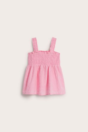 Kappahl | Brodert topp Rosa 86/92 | Rosa
