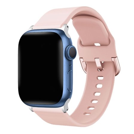 Apple Watch 38/40/41/42mm Silicone Watch Strap - Pink