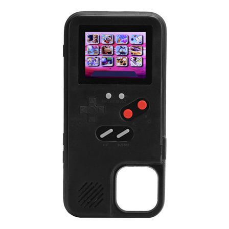 2 in 1 Käsikonsoli Puhelinkotelo Suojakuori iPhone 12 Pro Max Musta