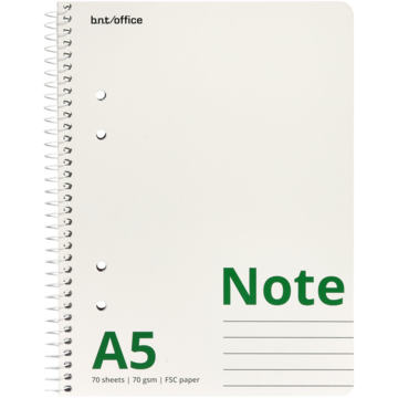 Linjert A5-notatblokk