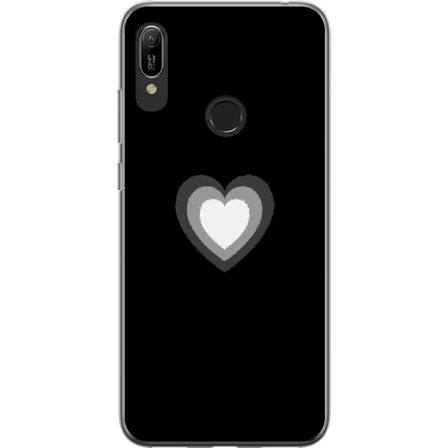 Yhteensopiva Puhelinkuori Huawei Huawei Y6 (2019) Soft Glow Heart