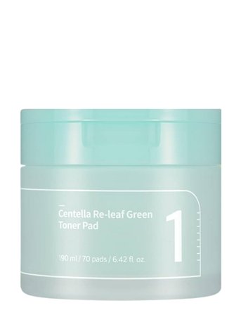 Numbuzin No.1 Centella Re-Leaf Green Toner Pad - Nude - 70 PCS