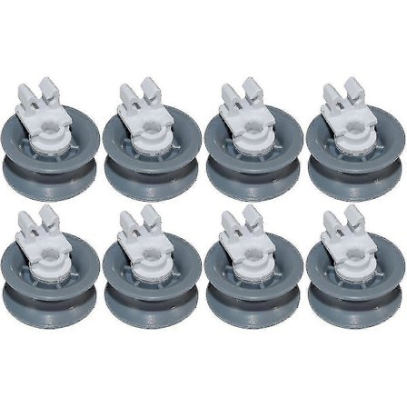 Diskmaskins Övre Korg Hjul för Bosch Neff Siemens X 8 (LGL)