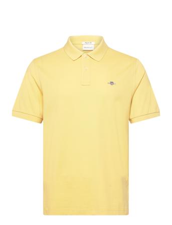 Reg Shield Ss Pique Polo Yellow GANT