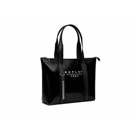 Replay, Handbags Zwart, Dames, Maat:ONE Size