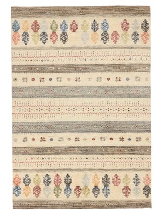 Handgeknoopt Gabbeh Loribaft Vloerkleed 172X248 Oranje/Beige