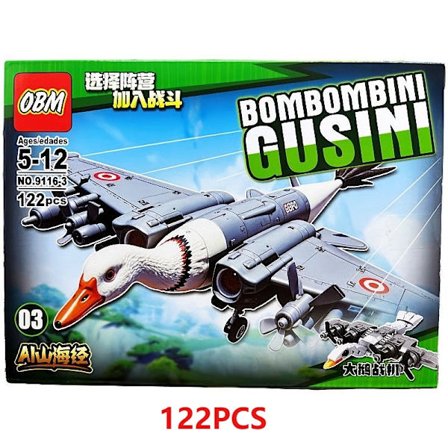 Tung Tung tung Sahur‌ Figurmonterad leksak Italiensk Brainrot Tralalero Tralala‌ Boneca Kids Byggklossar Blindbox Leksaker Presenter