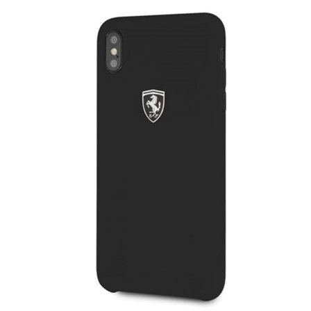 Ferrari Hardcase FEOSIHCI65BK iPhone Xs Max svart/svart Silikon Off track