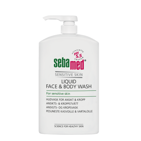 Sebamed liquid face & body wash, (ikke angitt)