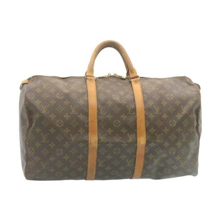 Louis Vuitton Vintage, Pre-owned Keepall 50 Bruin, unisex, Maat:ONE Size