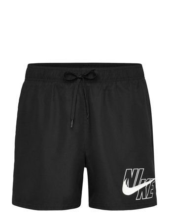 NIKE SWIM Nike Logo 5" Volley Short Svart