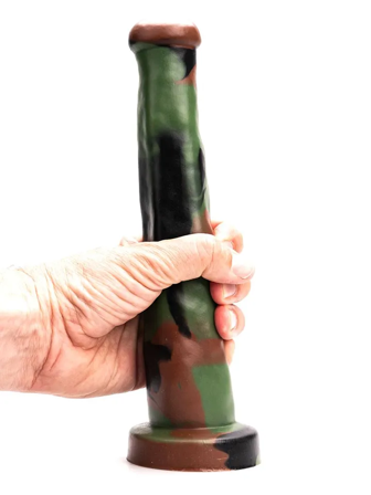 Revolt Green Army 27 cm - Vuxen.se - Stor butt plugg, stor dildo