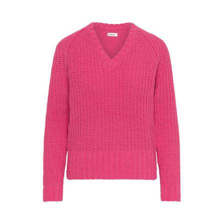 Replay V-neck Strik Pink, Dame Striktrøjer