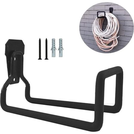 Hageslangeholder - Hageslangeholder i metall - Hageslangeoppbevaring - Holder for hageslanger