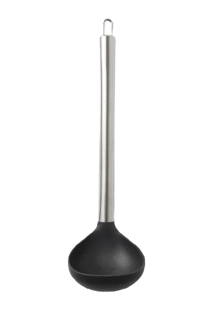 Åhléns Home Soppslev i silikon BISTRO Köksredskap Svart ONESIZE