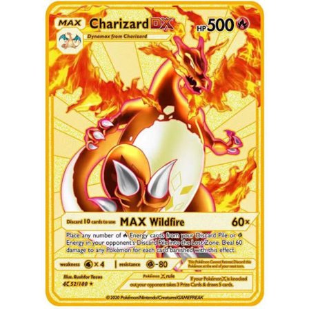 Højkvalitets spillekort, samlerobjekt MAX metalkort, kortspil tilbehør, perfekte gaver til børn og samlere - 1