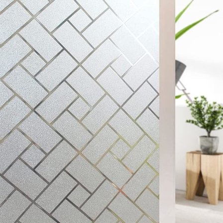 Vindusfilm Selvklebende Vinduer 45x100cm Elektrostatisk Beskyttelse P