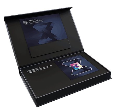 Liechtenstein - Specialudgave 4.2 - Krypto Blockchain - Kryptofrimærke
