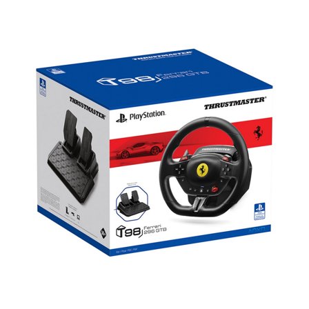 Thrustmaster T98-P FERRARI 296 GTB - Ratt och pedaler T98 296 GTB för PS5/PS4/PC