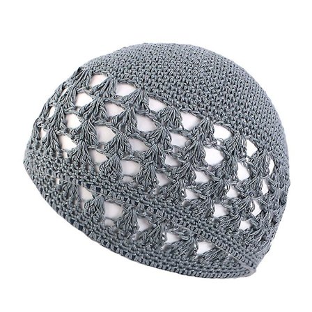 Simpel Farve Håndlavet Hæklet Kasket Til Kvinder Mænd Vinter Hold Varm Strikkehuer