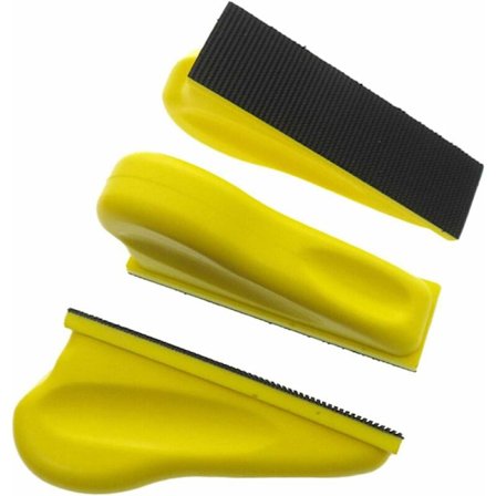 3 stk Mikro-Slipestein - Manuell Slipestein for Borrelås-Skiver