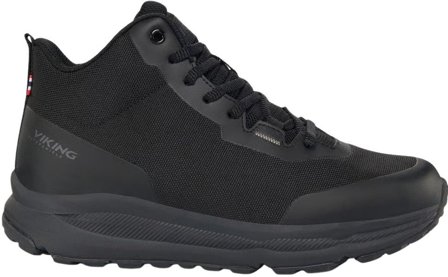 Viking Women Stride Mid Waterproof Black