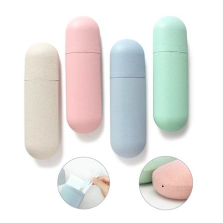 Tandbørstebetræk, opbevaring til tandbørsten, rejsesæt