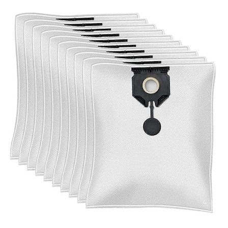 10 st Dammsugarpåse Kompatibel för 2.889-154.0 Påse Dammsugare för (NT30/1)Nt 30/1 Ap-Tact,Te,L,M_Gift