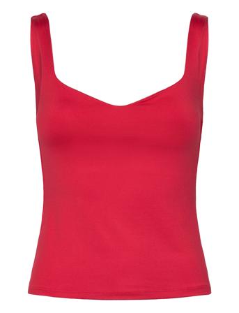 Knit Strap Top Red Mango