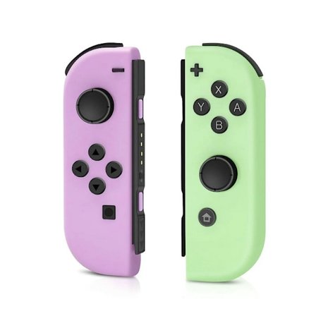 Lyserød Grøn Controller til Switch Joypad, Forbedrede Joypads til Switch Sports Spil Neon Rød/Neon Blå Trådløs Spil Joypad