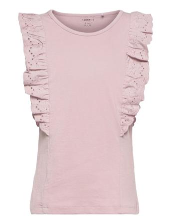 Nkfferna Sl Top T-shirts Sleeveless Rosa Name It
