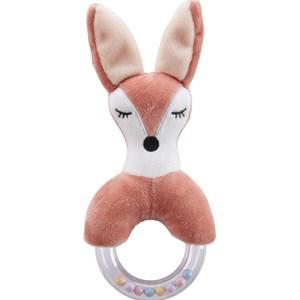 Kids Concept Fox Edvin Rattle One Size - First toys and baby toys - One size - Brown - Mädchen - Rattle